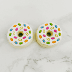 white donuts needle protectors