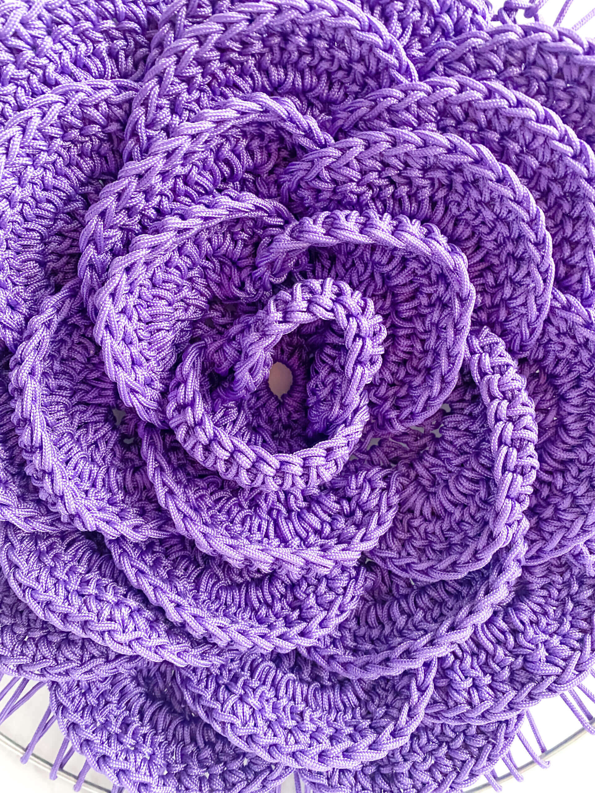 Mandala Purple Flower