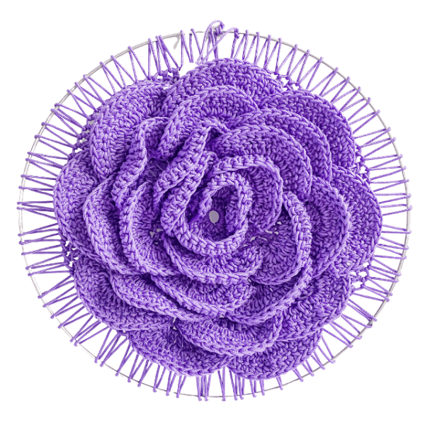 Mandala Purple Flower