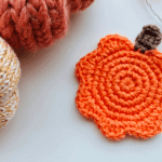 Free pattern: Flat Crocheted Pumpkin for Fall