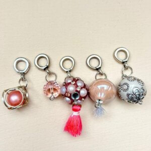 Steekmarkeerders - JJ Beads Pastel Pink